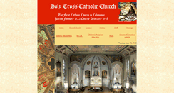 Desktop Screenshot of holycrosscatholic.com