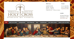 Desktop Screenshot of holycrosscatholic.org